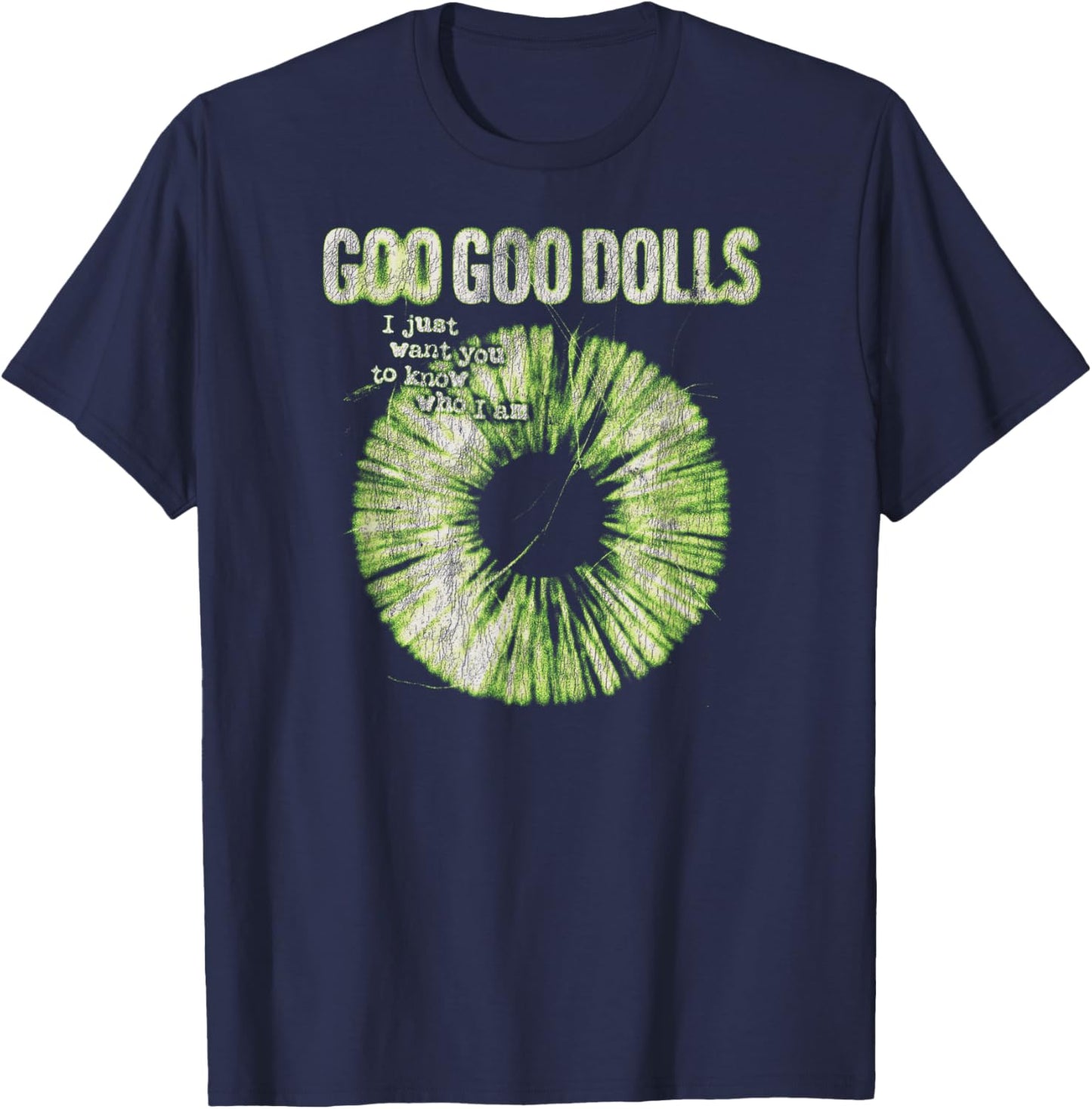 Goo Goo Dolls Green IRIS Exclusive T-Shirt - T-Shirt | Navy