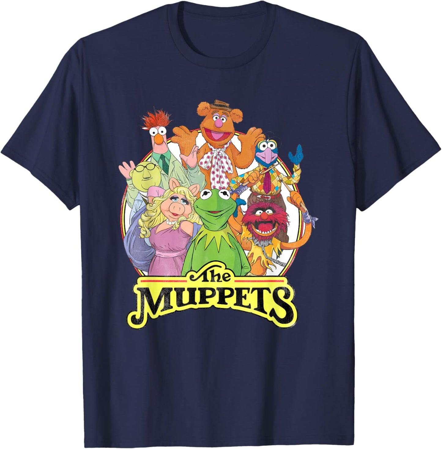 The Muppets Show Characters T-Shirt - T-Shirt | Navy