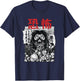 Japanese Horror, Yurei, Japanese Onryo, Horror Manga T-Shirt - T-Shirt | Navy