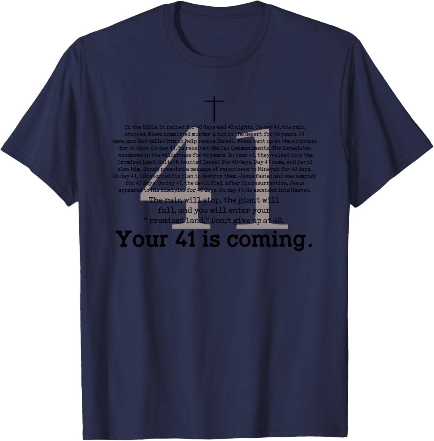 Your 41 is Coming Women T-Shirt - T-Shirt | Navy
