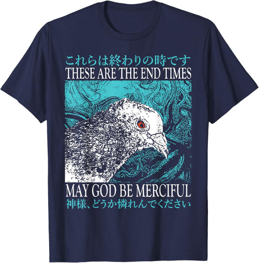 End Times Pigeon End Times Pigeon T-Shirt - T-Shirt | Navy