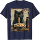 Cat Ramen Japanese Funny Graphic Kawaii Cat Anime Gifts T-Shirt - T-Shirt | Navy