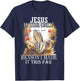 Jesus is the only reason i made it this far T-Shirt - T-Shirt | Navy