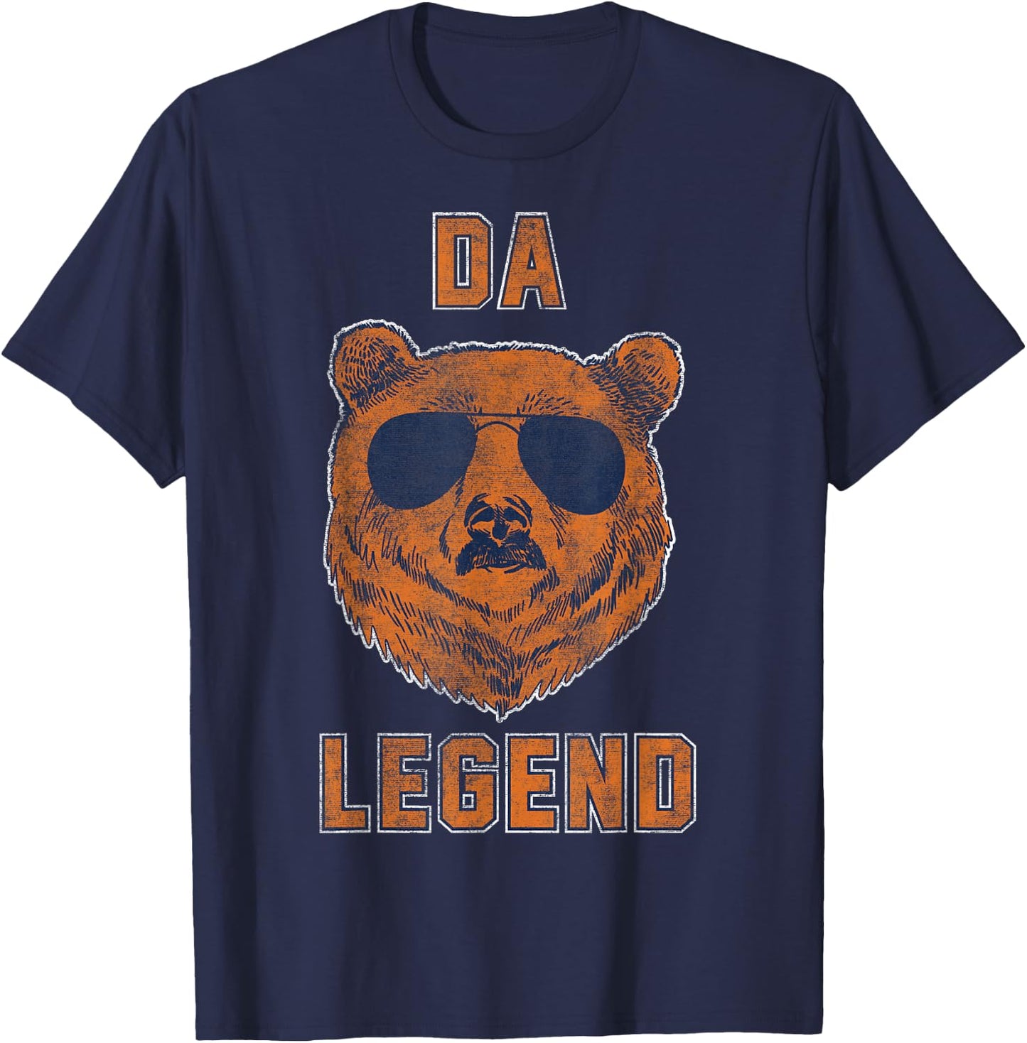 Da Legend Cool Bear T-Shirt - T-Shirt | Navy