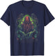 Cthulhu Lovecraft Horror Monster Fantasy T-Shirt - T-Shirt | Navy