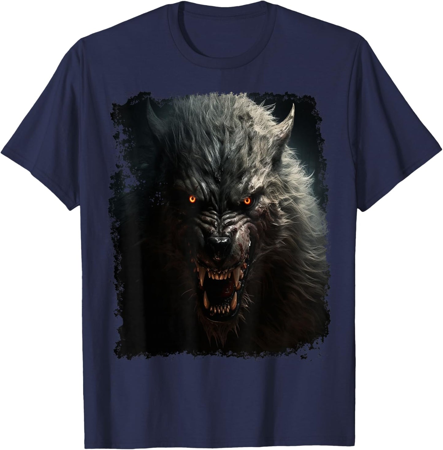 Werewolf Costume T-Shirt - T-Shirt | Navy