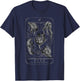 Hunt: Showdown 5th Anniversary Five of Nightmares T-Shirt - T-Shirt | Navy