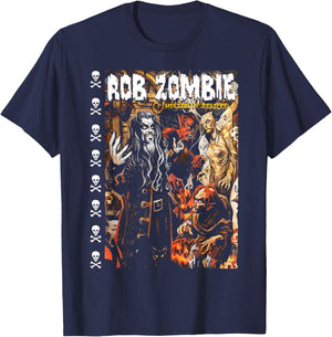 Rob Zombie – Hellbilly Deluxe T-Shirt - T-Shirt | Navy