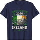 Family Vacation 2026 - Ireland Clover T-Shirt - T-Shirt | Navy