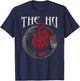 The Hu Leopard T-Shirt - T-Shirt | Navy