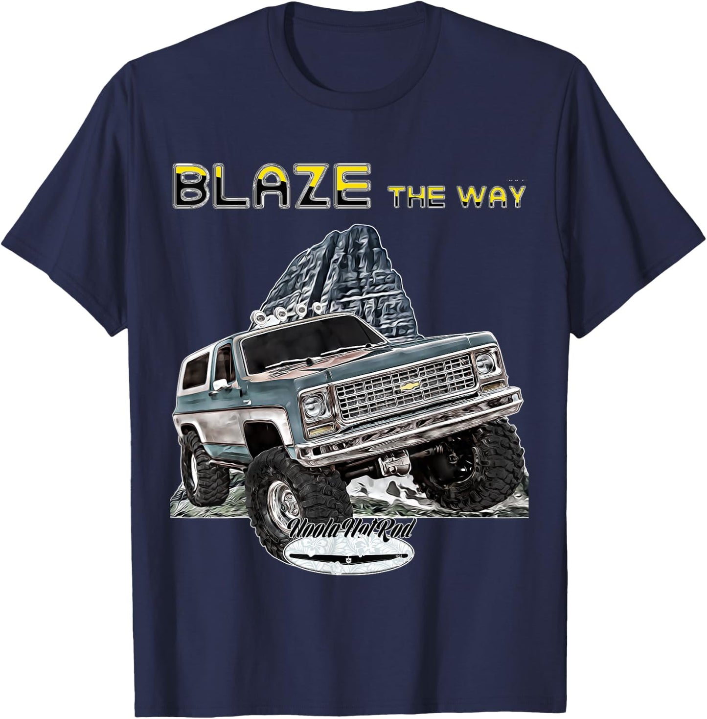 Blazer,Lifted Squarebody Truck,K5,Jimmy,Suburban,Silverado T-Shirt - T-Shirt | Navy