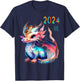 Dragon 2024 Year of the Dragon Happy Lunar New Year 2024 T-Shirt - T-Shirt | Navy