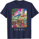 Oak Cliff Texas TX Vibrant Downtown SD539 T-Shirt - T-Shirt | Navy