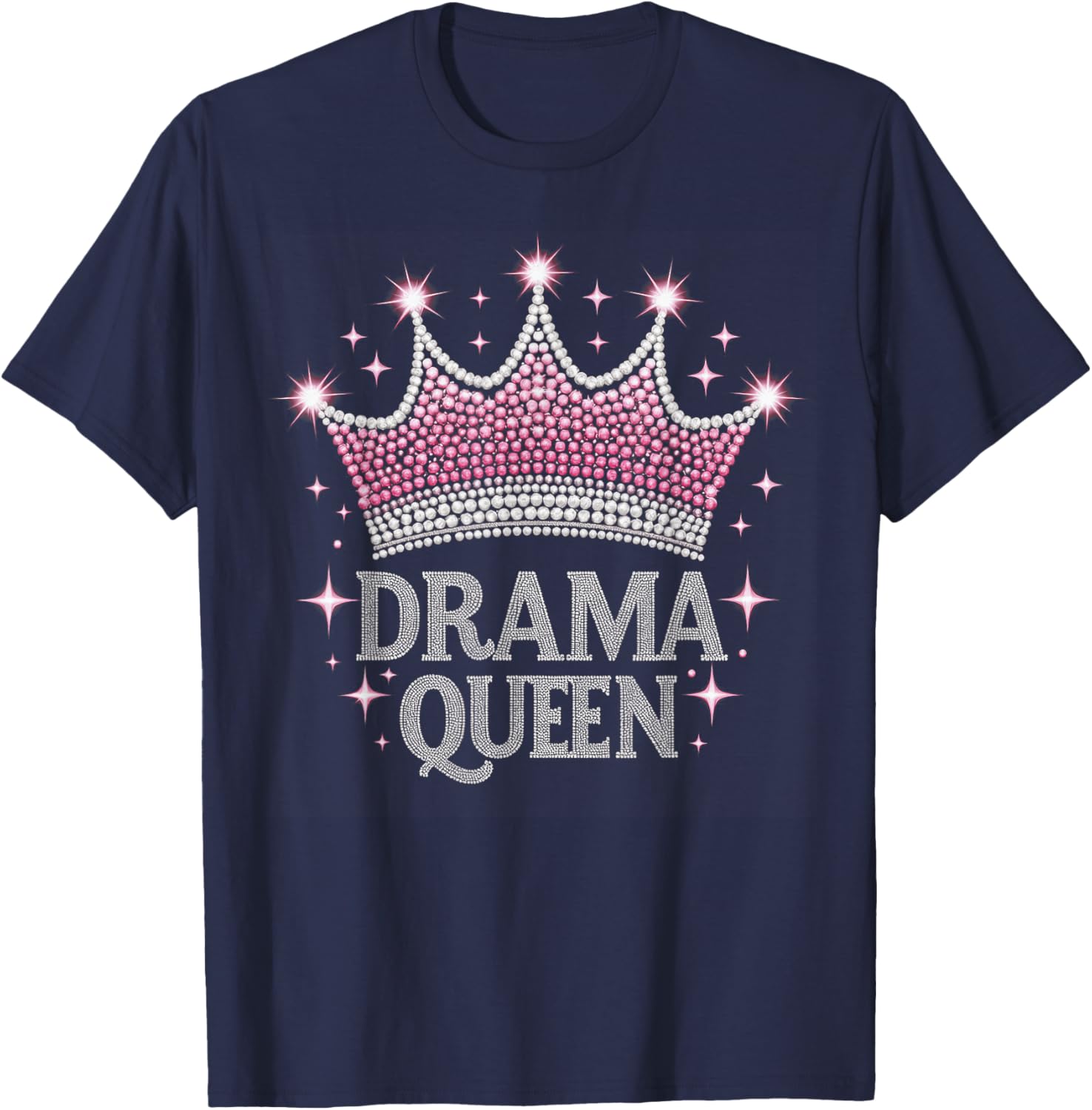 Drama Queen Acting Actress Film Student T-Shirt - T-Shirt | Navy