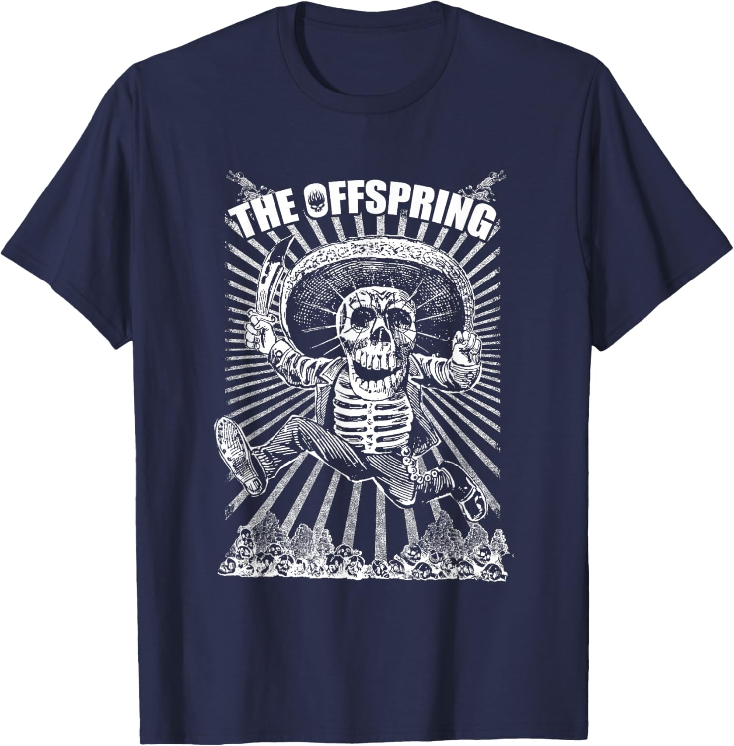 The Offspring Official Jump Logo T-Shirt - T-Shirt | Navy