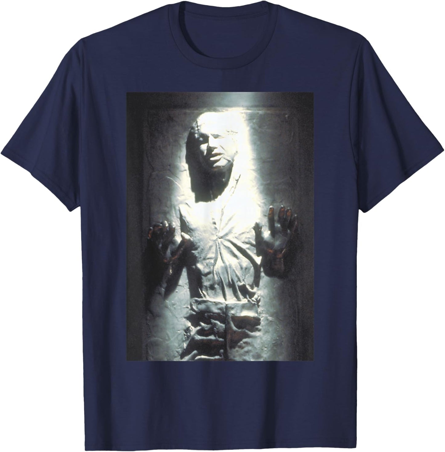 Star Wars Han Solo Carbonite Poster T-Shirt - T-Shirt | Navy