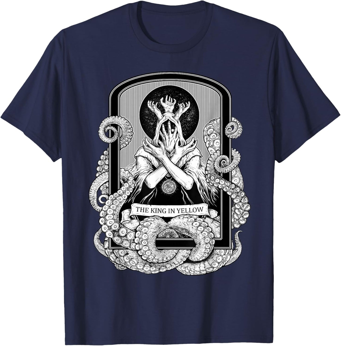 King in Yellow T-Shirt - T-Shirt | Navy