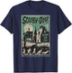 Scooby-Doo Mystery Incorporated Scary House Movie Poster T-Shirt - T-Shirt | Navy