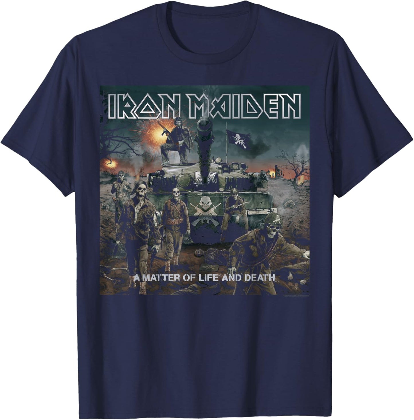 Iron Maiden - A Matter T-Shirt - T-Shirt | Navy