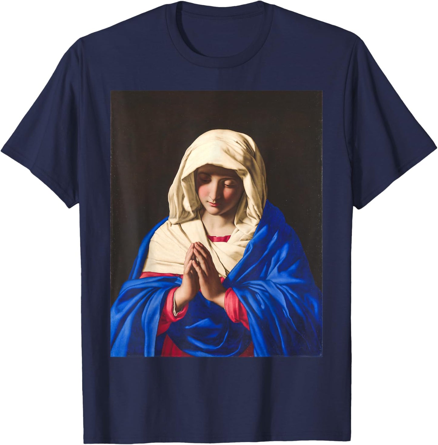 Mary, mother of Jesus T-Shirt - T-Shirt | Navy