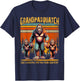 A Grandpa Like Me Is Hard To Find, Bigfoot Grandpa Sasquatch T-Shirt - T-Shirt | Navy