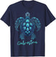 Galveston Texas TX | Water Turtle T-Shirt - T-Shirt | Navy