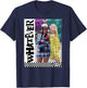 Clueless Whatever Checker T-Shirt - T-Shirt | Navy