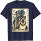 Retro German Shepherd Mom Tarot Card Witchy Vibes Dog Mom T-Shirt - T-Shirt | Navy