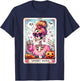 Spooky Mama Tarot Card Skeleton Mom Jack O Lantern Halloween T-Shirt - T-Shirt | Navy