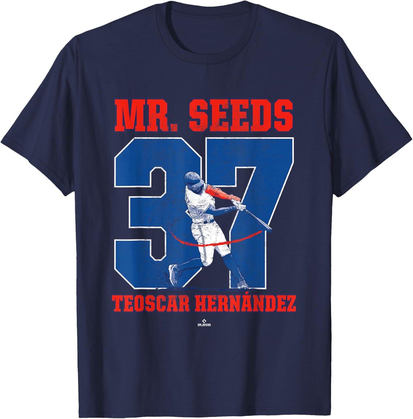 Mr Seeds Teoscar Hernandez Mr. Seeds Toronto MLBPA T-Shirt - T-Shirt | Navy