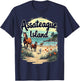 Scenic Wild Horses on Assateague Island Maryland T-Shirt - T-Shirt | Navy