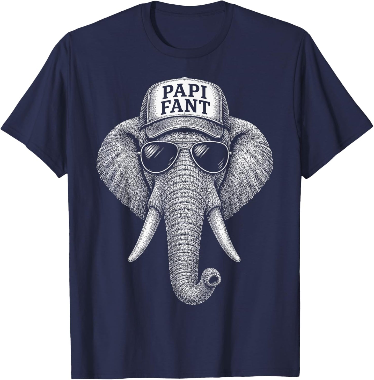 Papa Shirt Lustig Papa Geburtstag Vater Spruch Geschenk Papa T-Shirt - T-Shirt | Navy