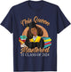 I Mastered It Masters Queen Graduation Class of 2024 College T-Shirt - T-Shirt | Navy