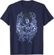 Star Wars Emperor Palpatine Electricity Shock Portrait T-Shirt - T-Shirt | Navy