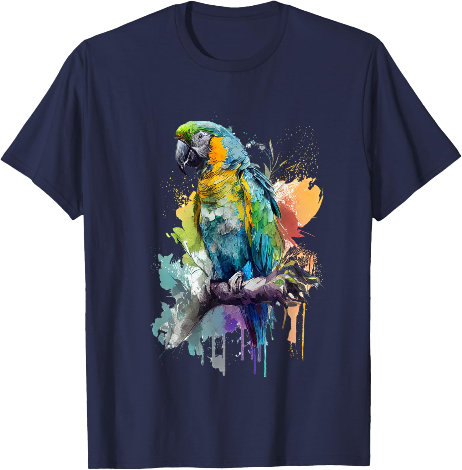 Parrot T-Shirt - T-Shirt | Navy