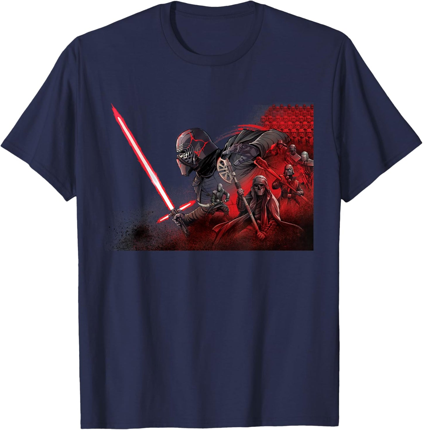 Star Wars Rise of Skywalker Kylo Knights of Ren T-Shirt - T-Shirt | Navy