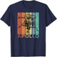 Retro Apollo 11 50th Anniversary Moon Landing 1969 2019 Gift T-Shirt - T-Shirt | Navy