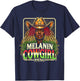 Melanin Cowgirls African American Cowgirl Swag T-Shirt - T-Shirt | Navy