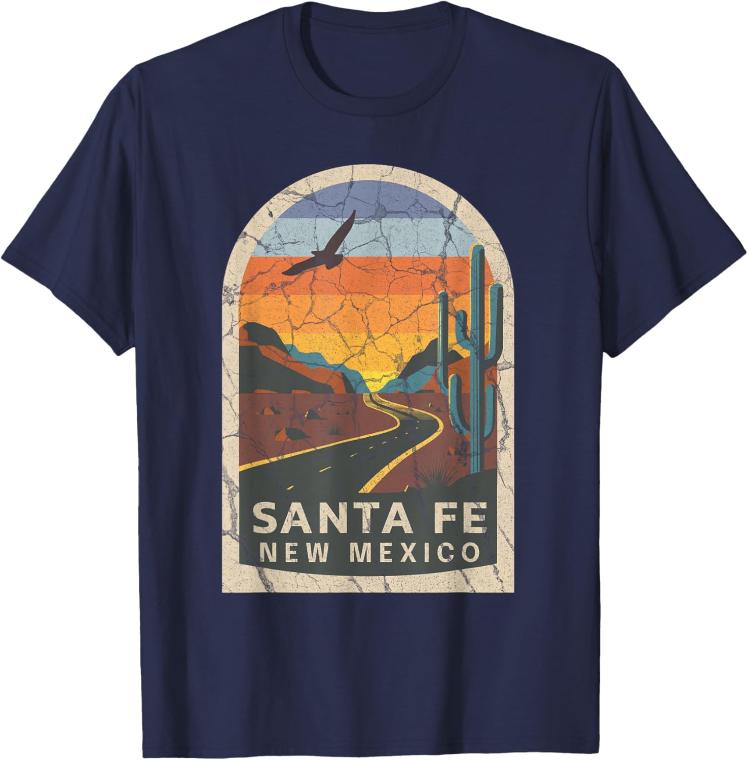 Santa Fe T-Shirt - T-Shirt | Navy