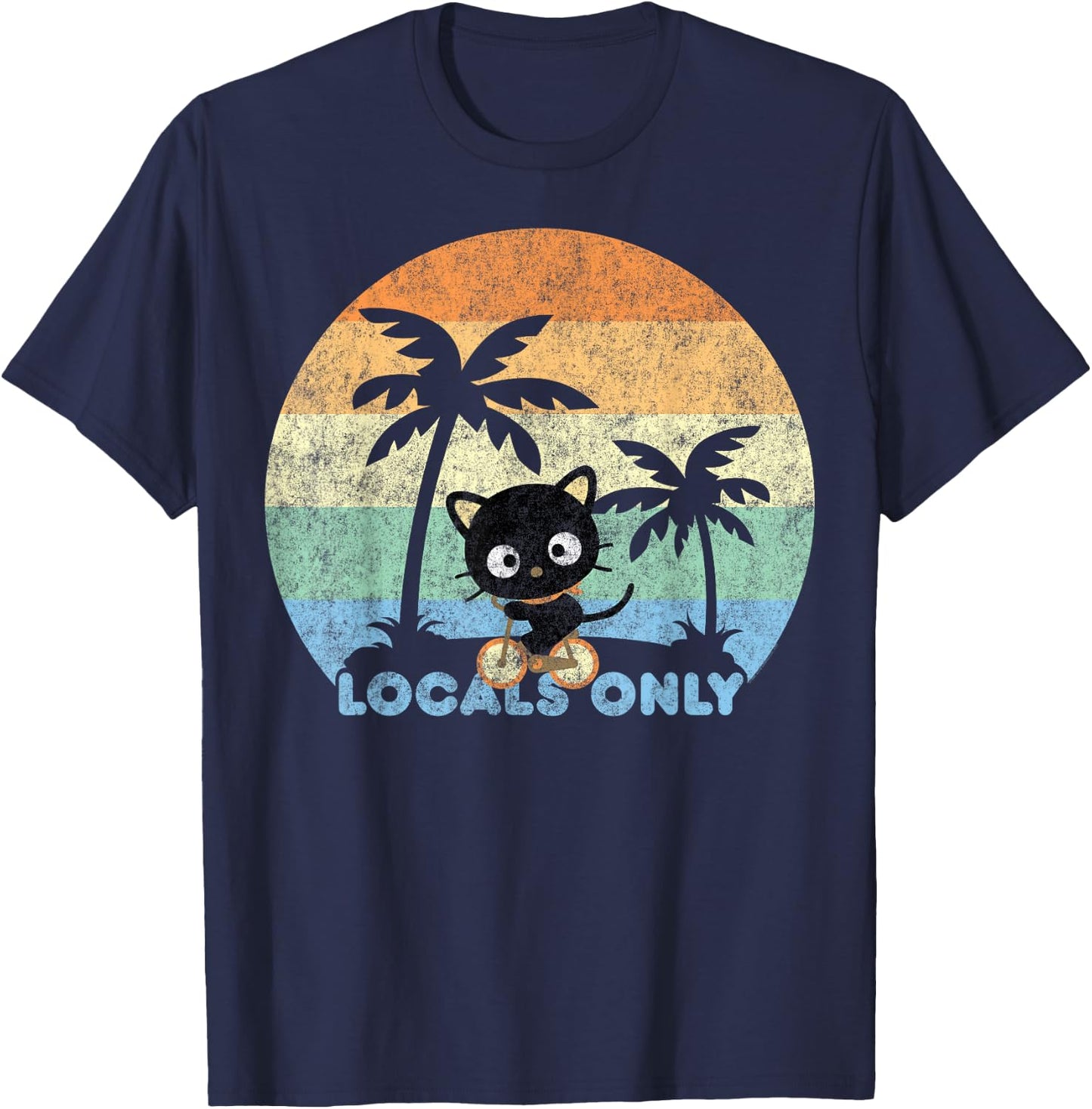Chococat Locals Only T-Shirt - T-Shirt | Navy