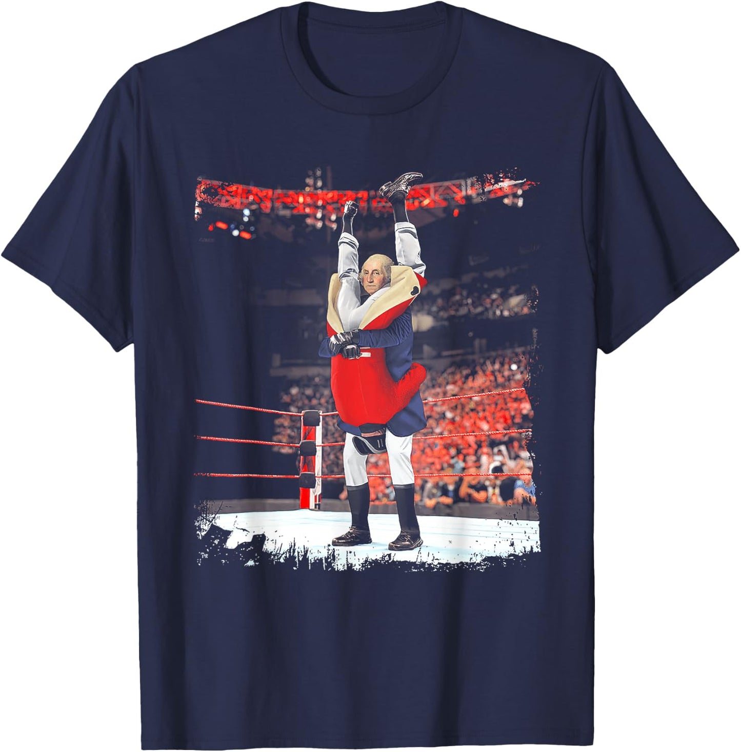 George Washington Wrestling T-Shirt - T-Shirt | Navy