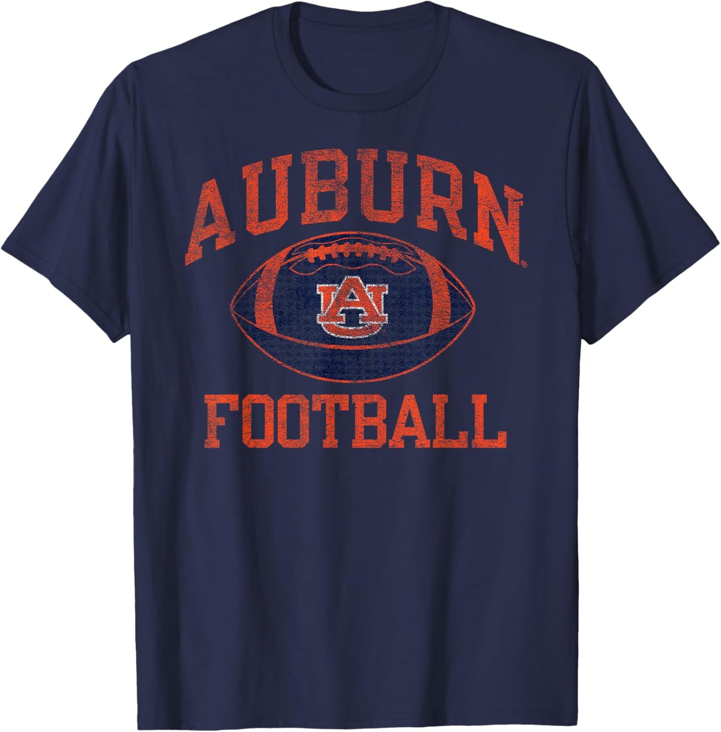 Auburn Tigers Football Intensity Navy Officially Licensed T-Shirt - T-Shirt | Navy