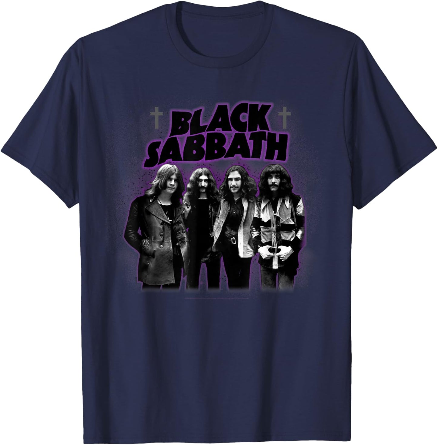 Black Sabbath Official Masters Of Reality Photo T-Shirt - T-Shirt | Navy