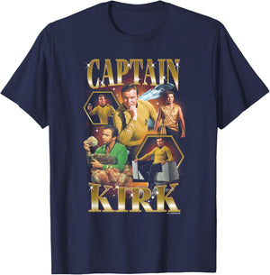 Star Trek: The Original Series Kirk Heartthrob T-Shirt - T-Shirt | Navy