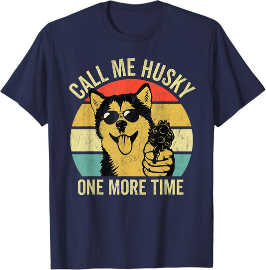 Not A Husky - Funny Alaskan Malamute Gifts - Dog Lover Gift Men Women T-Shirt - T-Shirt | Navy