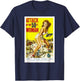 Attack of The 50ft Woman - Vintage Movie Poster T-Shirt - T-Shirt | Navy