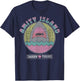 Jaws Amity Island Shark Tours T-Shirt - T-Shirt | Navy