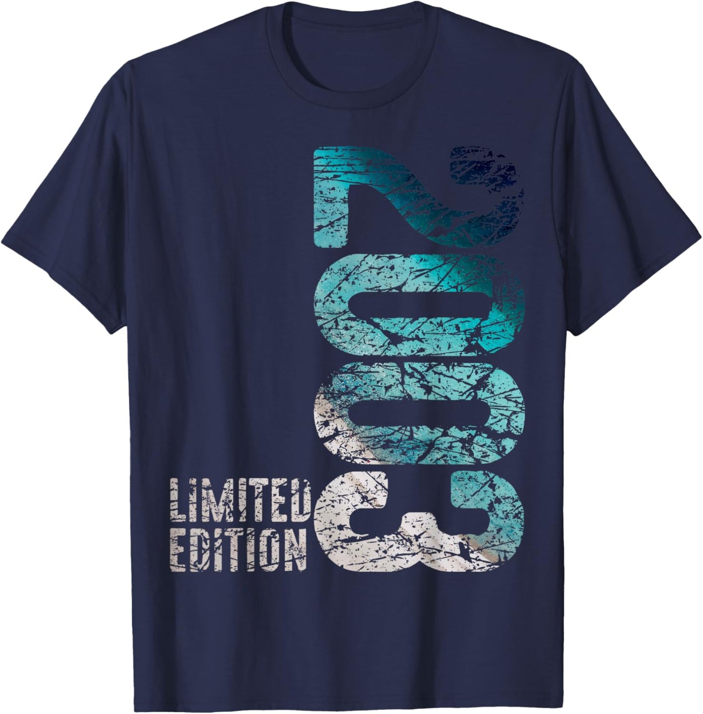 23. Geburtstag Mann Frau 23 Jahre 2003 Deko Geschenk Lustig T-Shirt - T-Shirt | Navy