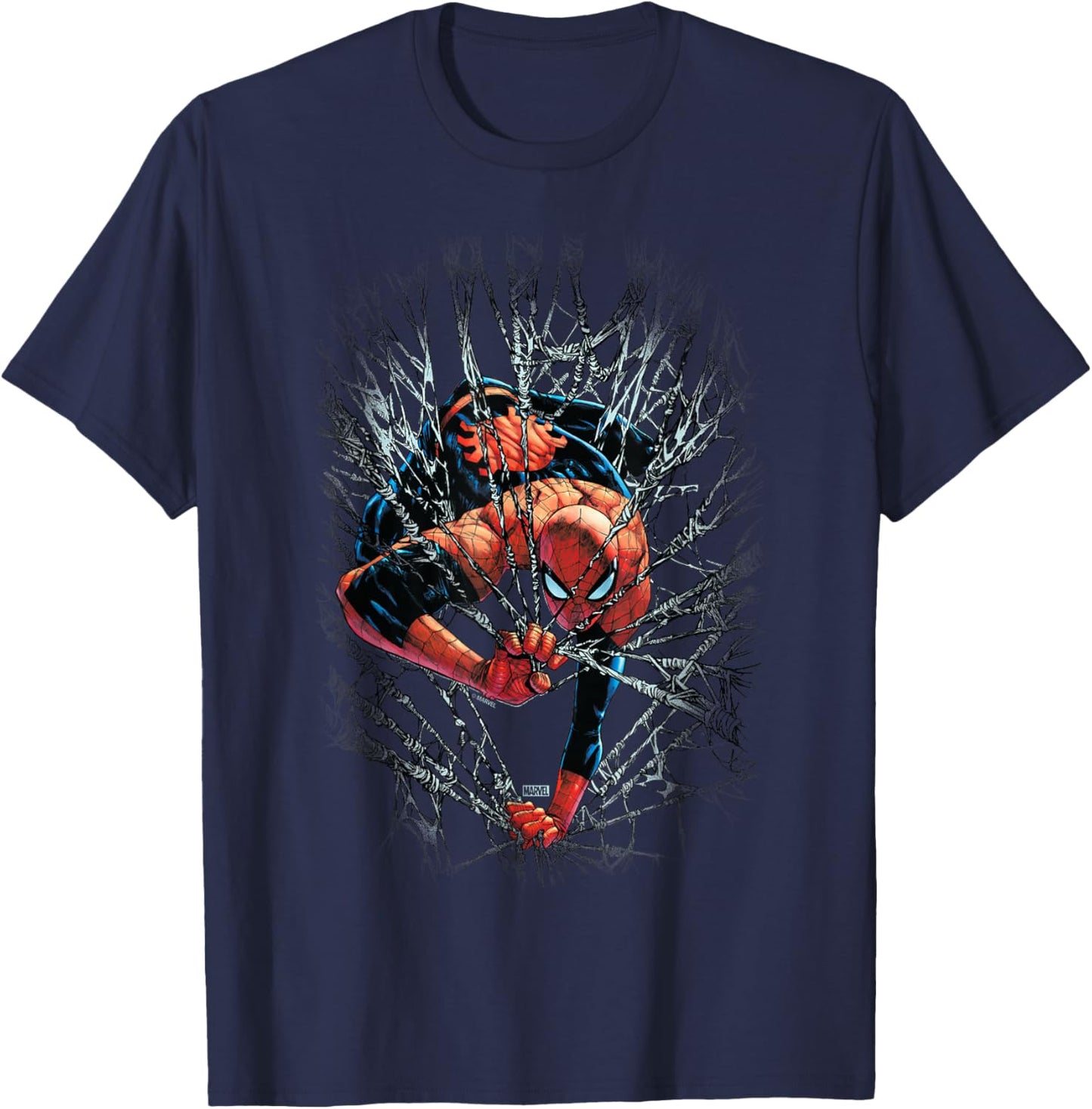 Spider-Man - Webs T-Shirt - T-Shirt | Navy