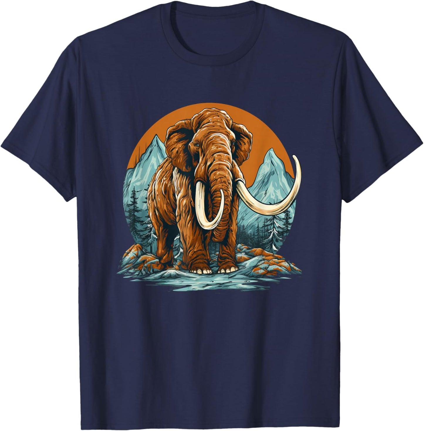 Ice age mammoth costume for mammoths lovers T-Shirt - T-Shirt | Navy